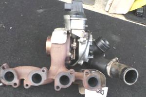 турбина с коллектором на двигатель Тигуана