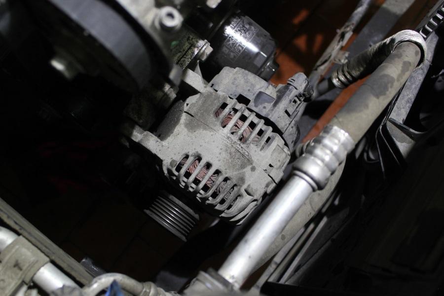 замена генератора фольксваген гольф