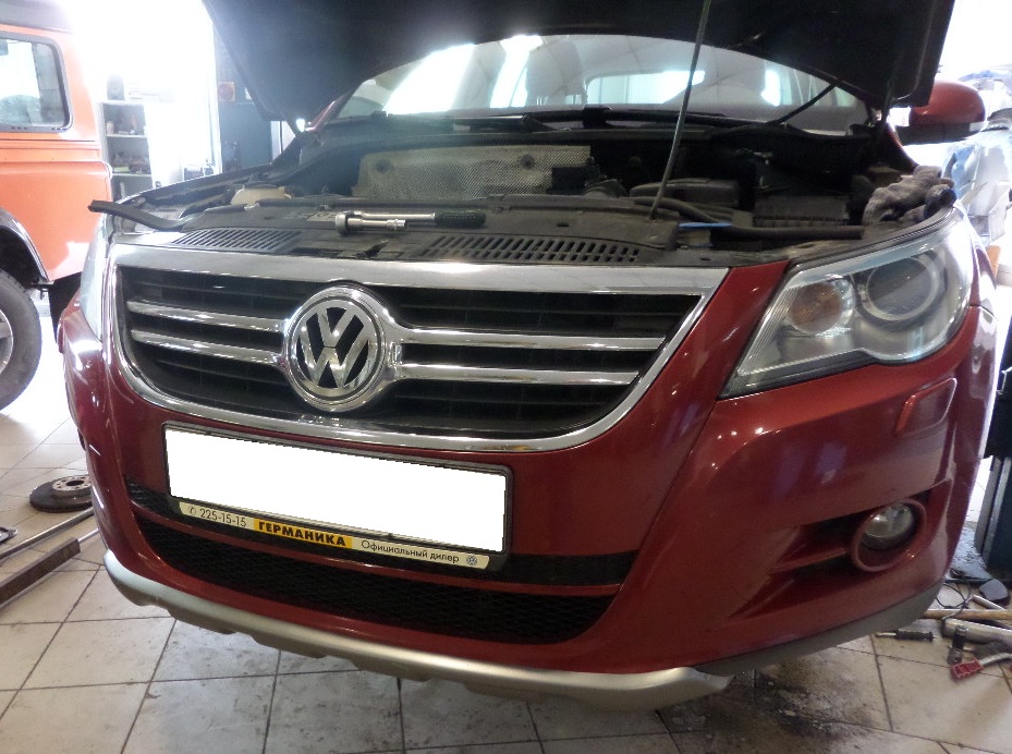 Фольксваген Тигуан в ремозне