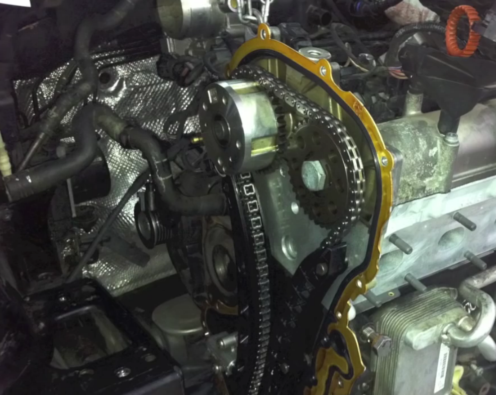 цепной привод ГРМ на Тигуане