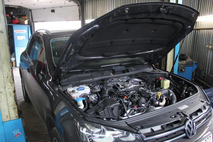 Туарег в автотехцентре