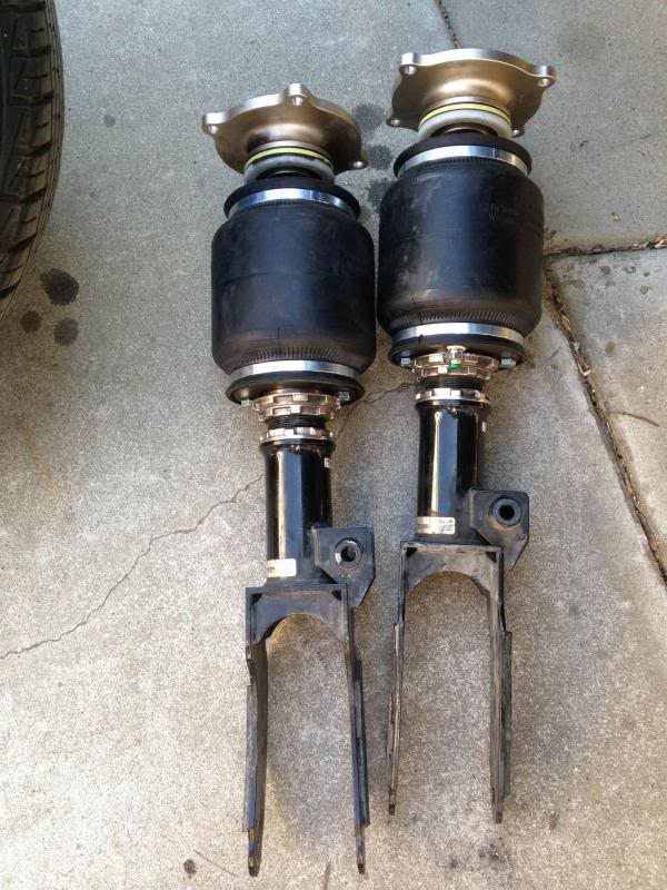 пневмостойки на Фольксваген Туарег