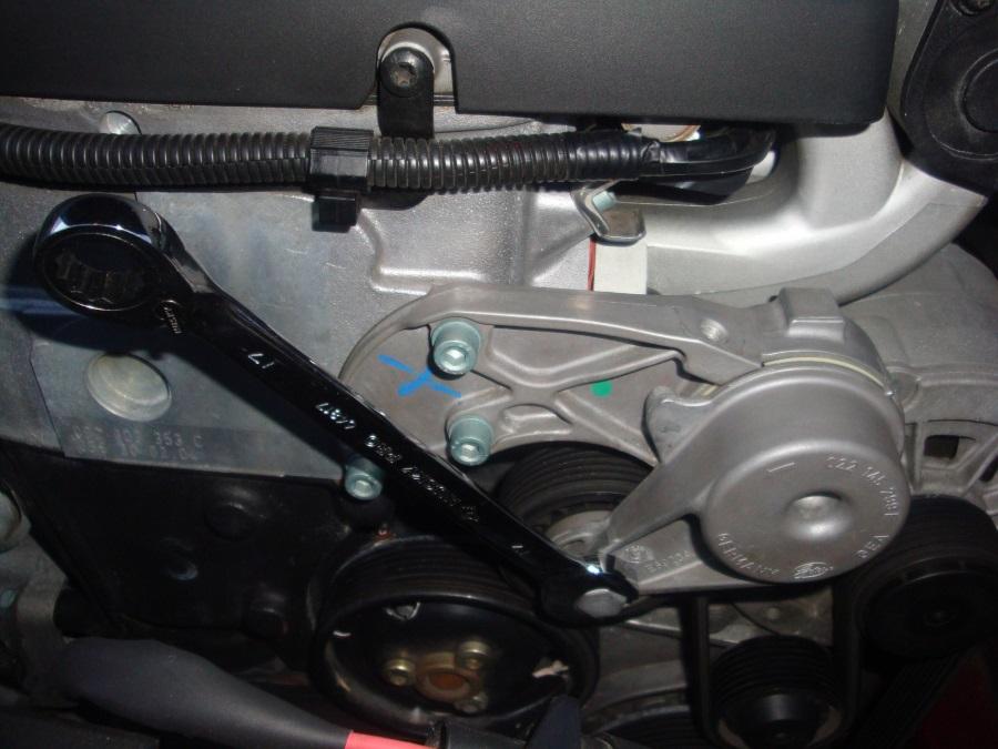 замена помпы на Туареге