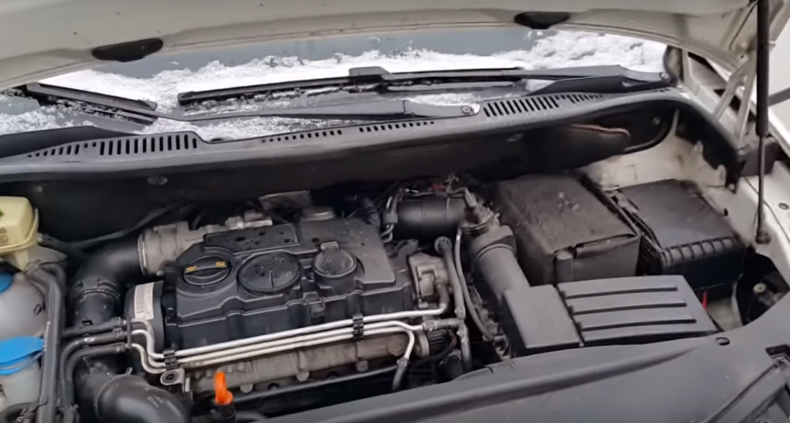 мотор на Фольксвагене