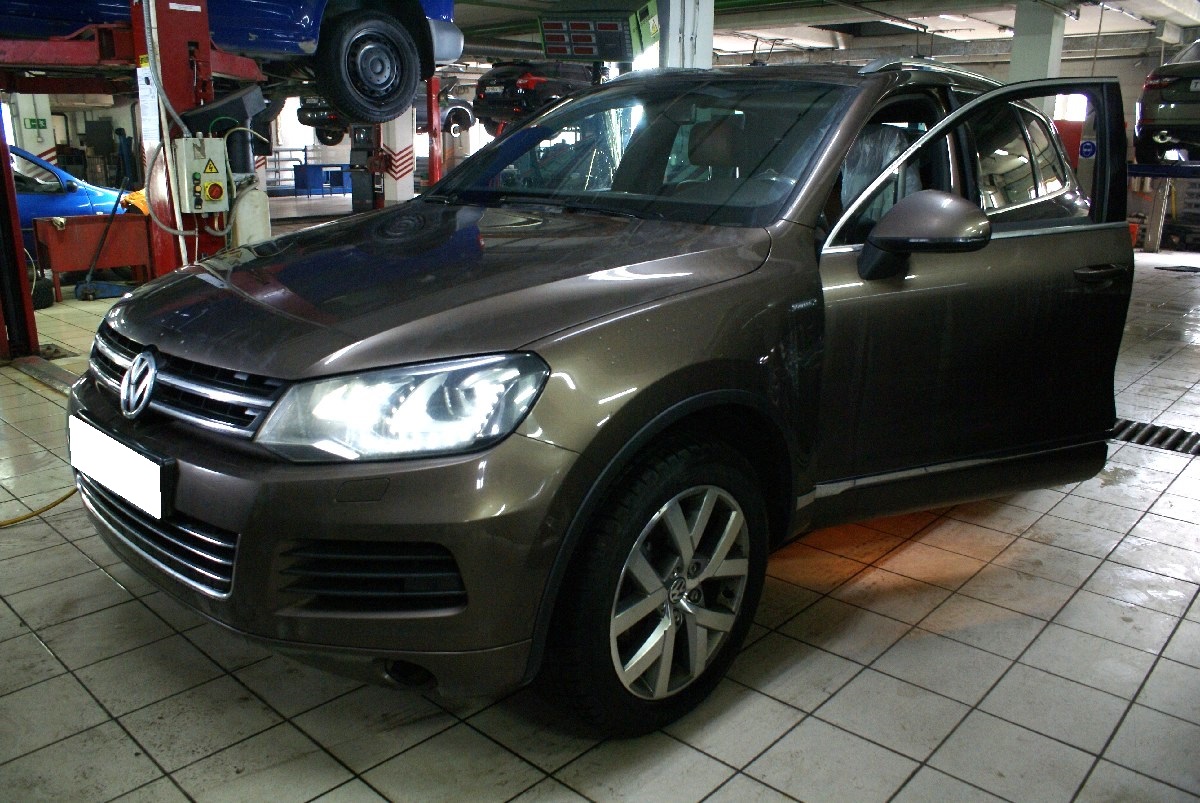 Туарег в сервисе