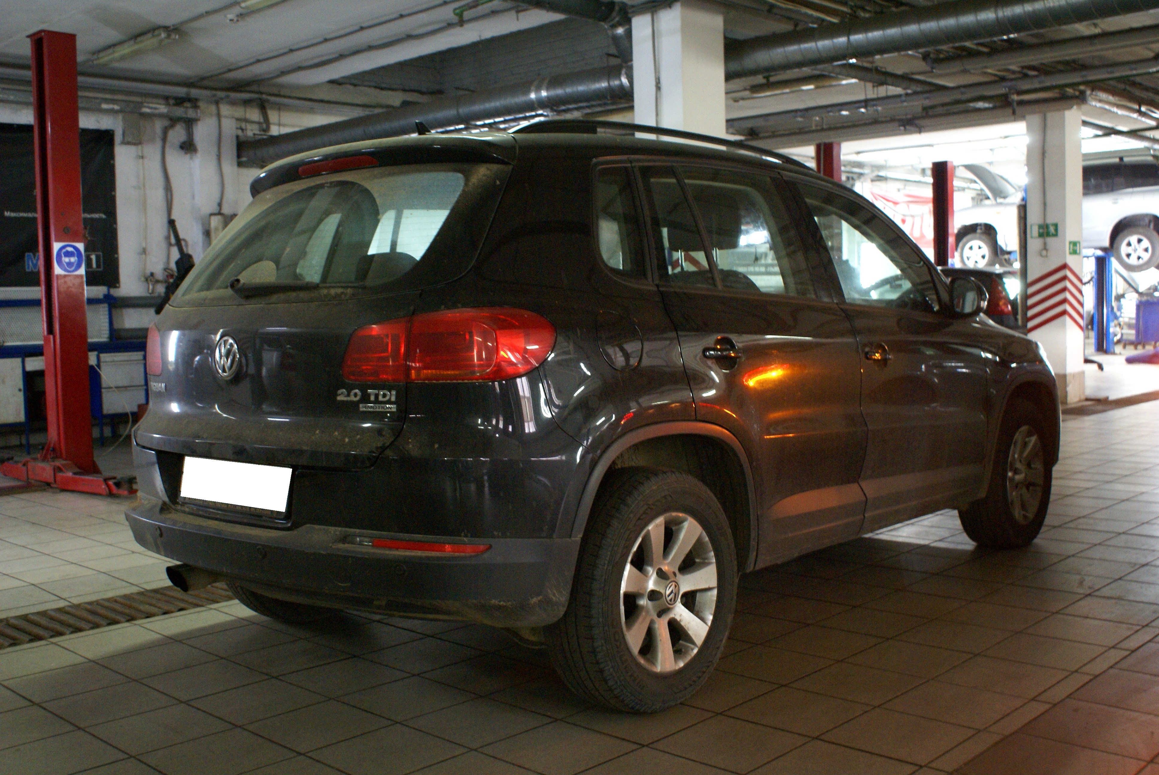 Тигуан в автосервисе