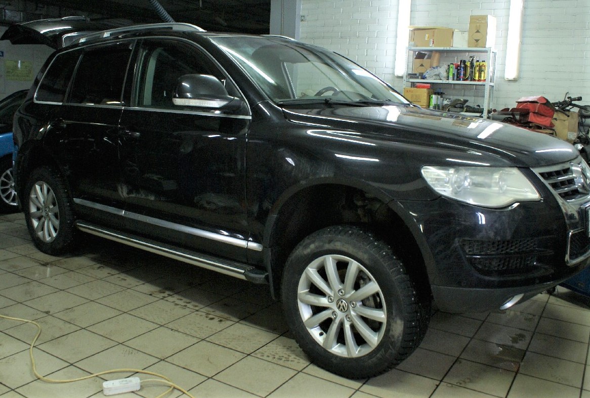 Туарег в автосервисе