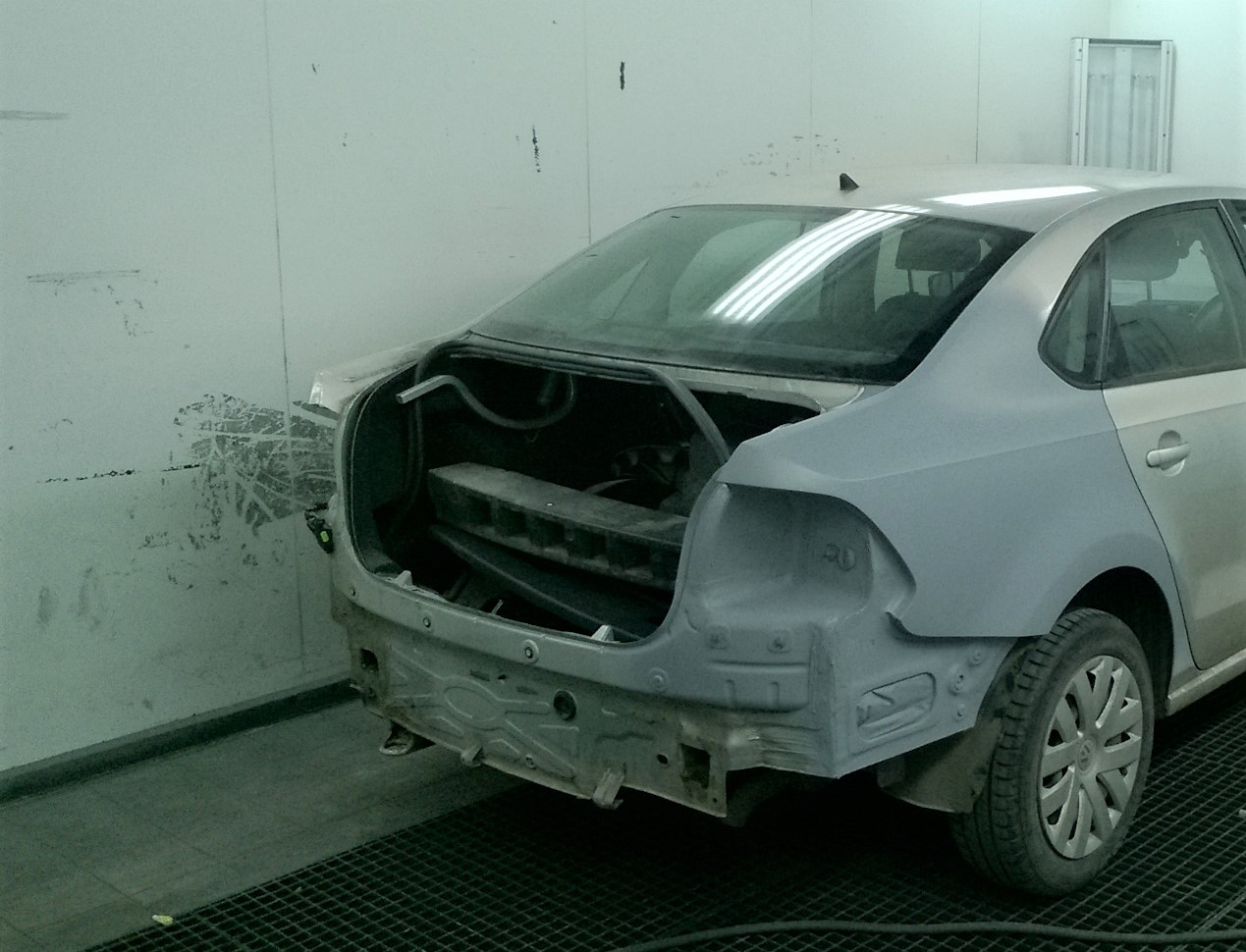 кузовной ремонт Поло седан