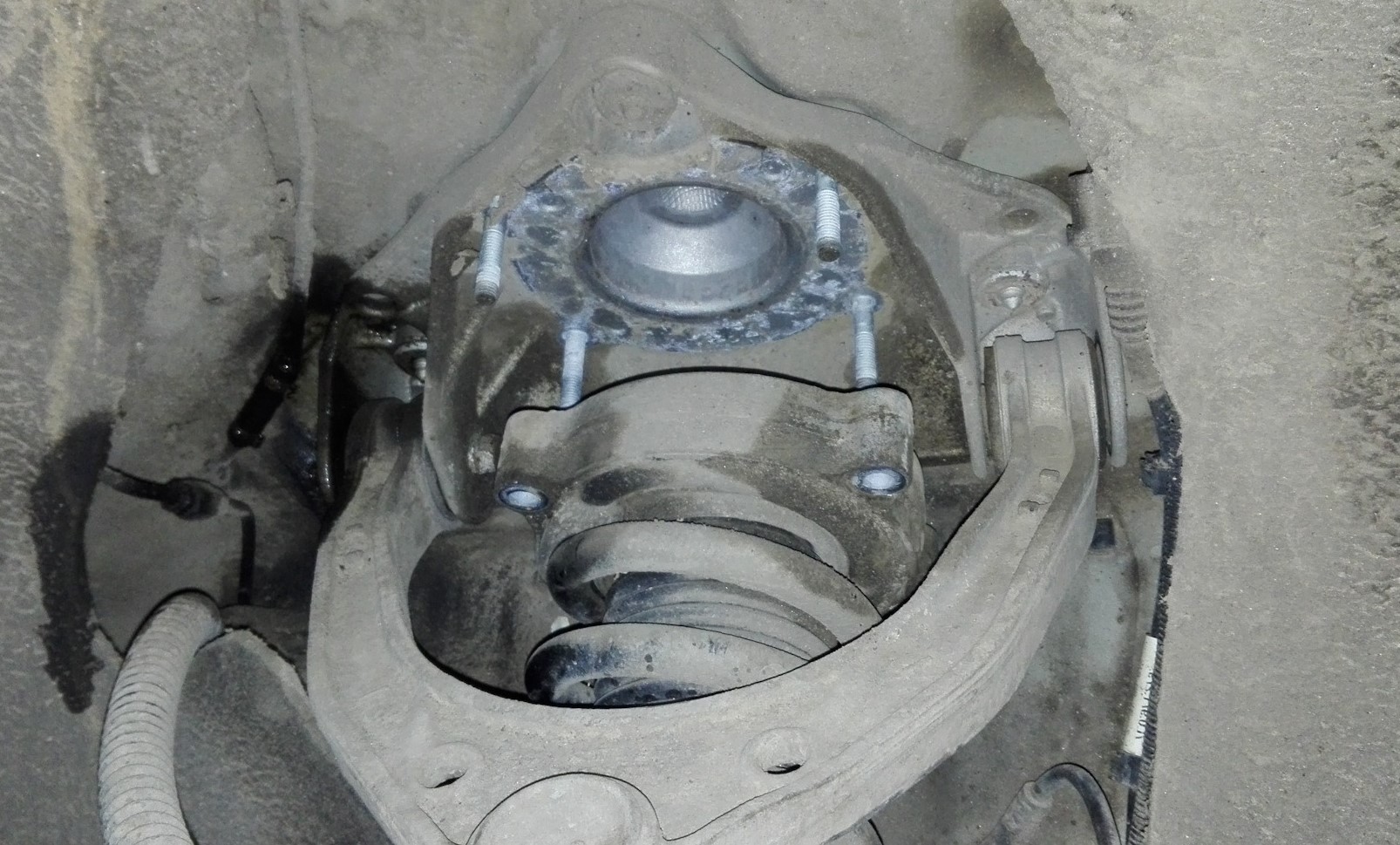 замена опорного подшипника