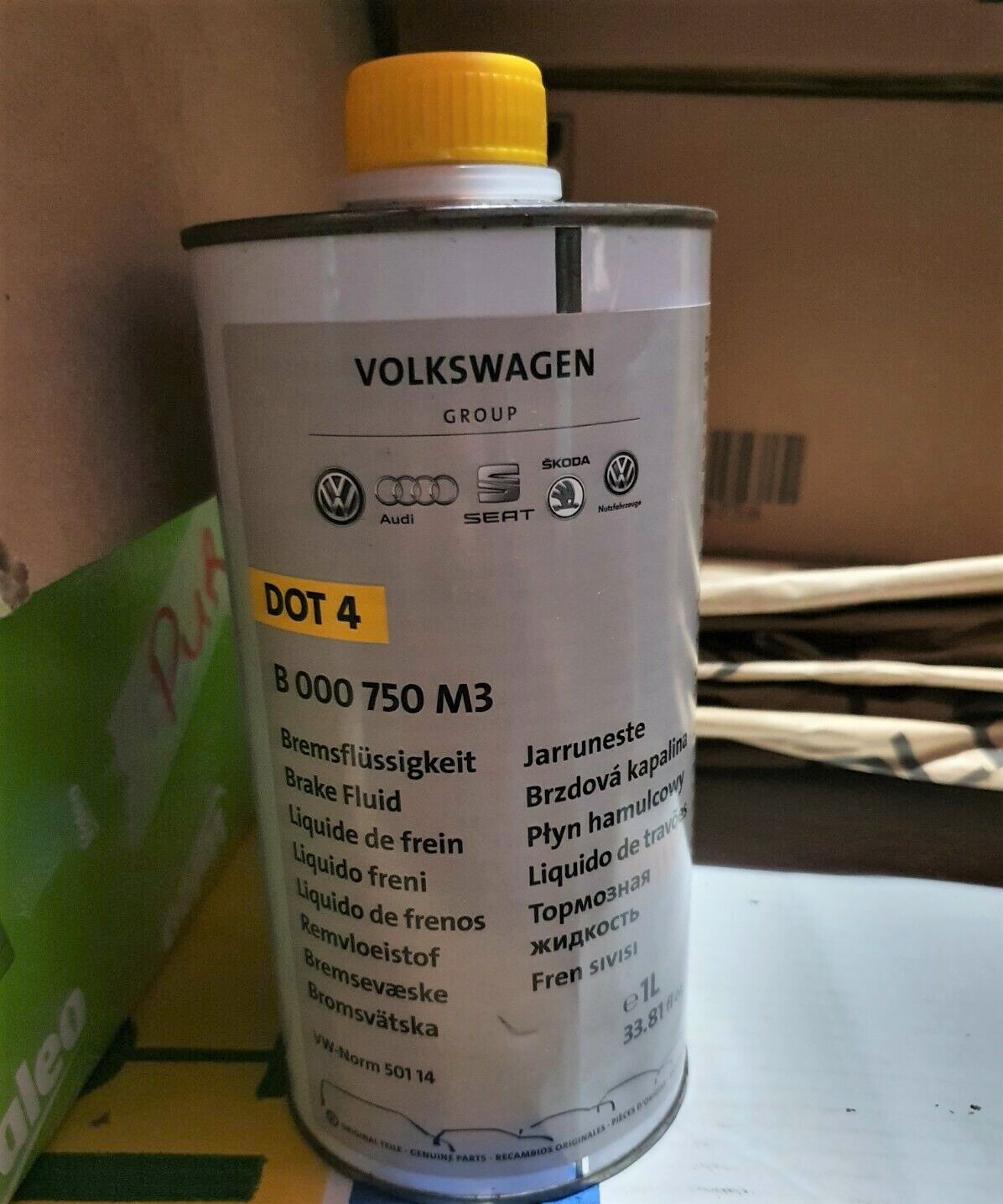 тормозная жидкость фольксваген