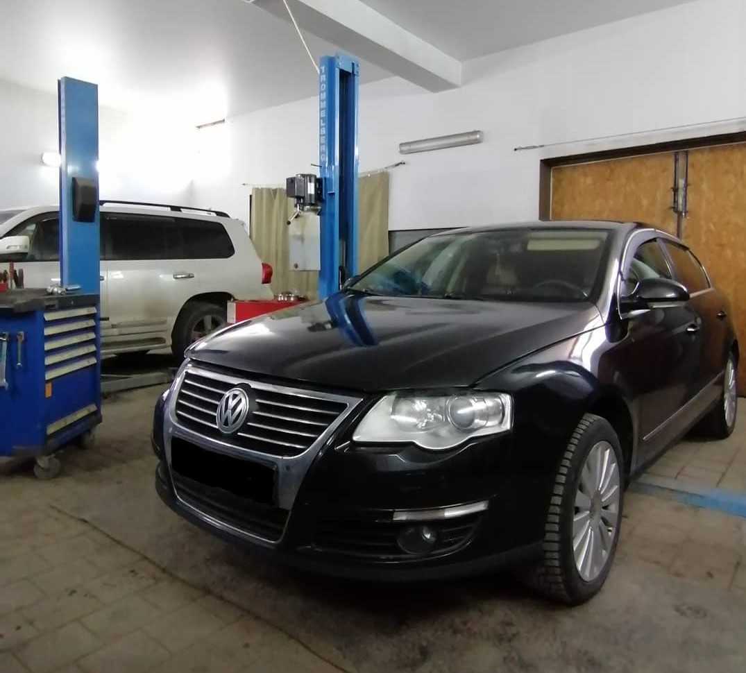 Фольксваген Пассат в автосервисе