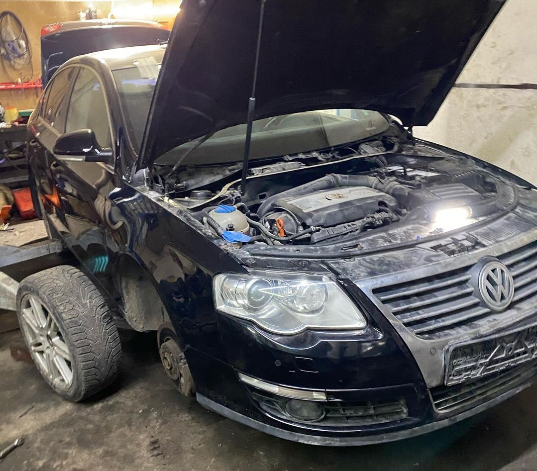 замена опорного подшипника Фольксваген Пассат Б6