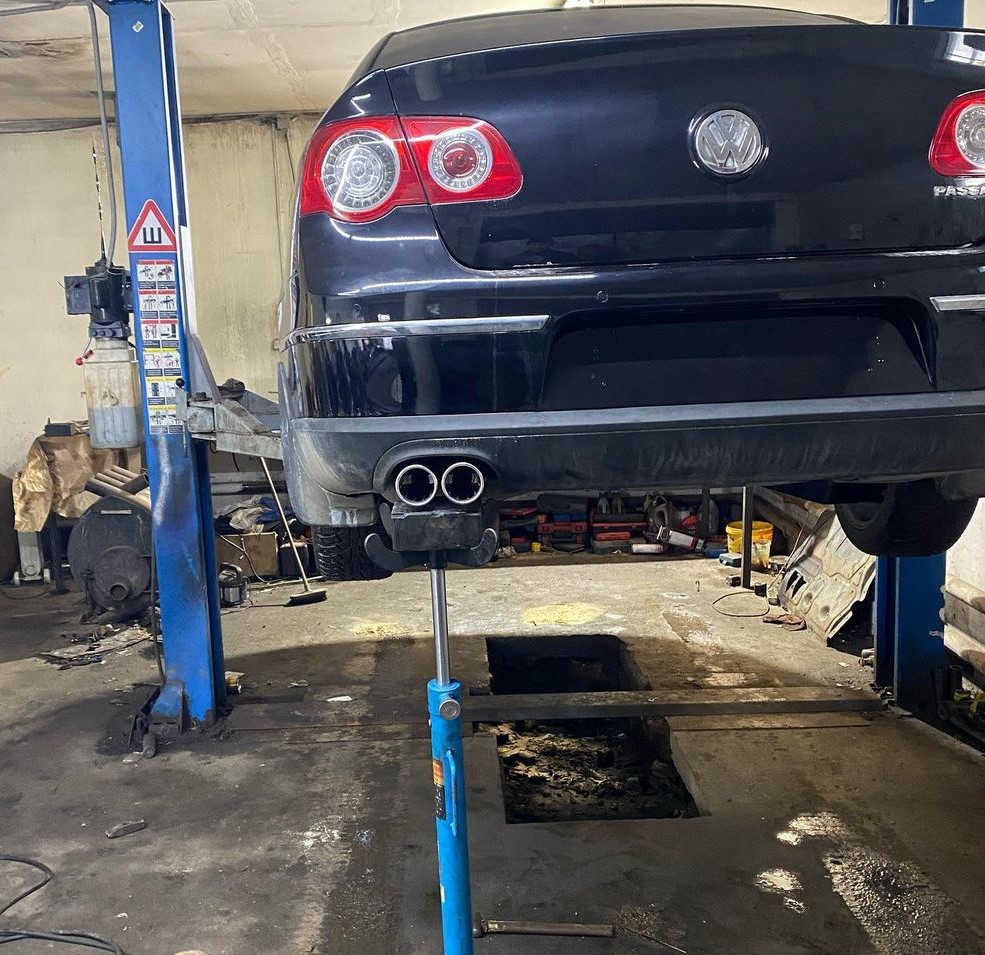 Пассат в сервисе