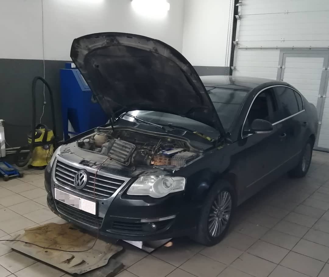 Пассат в сервисе