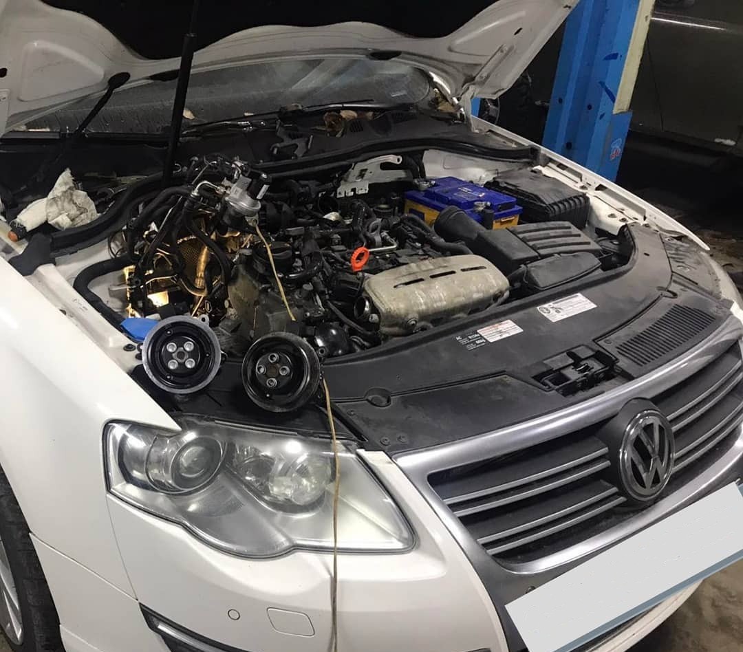 ремонт системы охлаждения на Фольксваген Пассат Б6