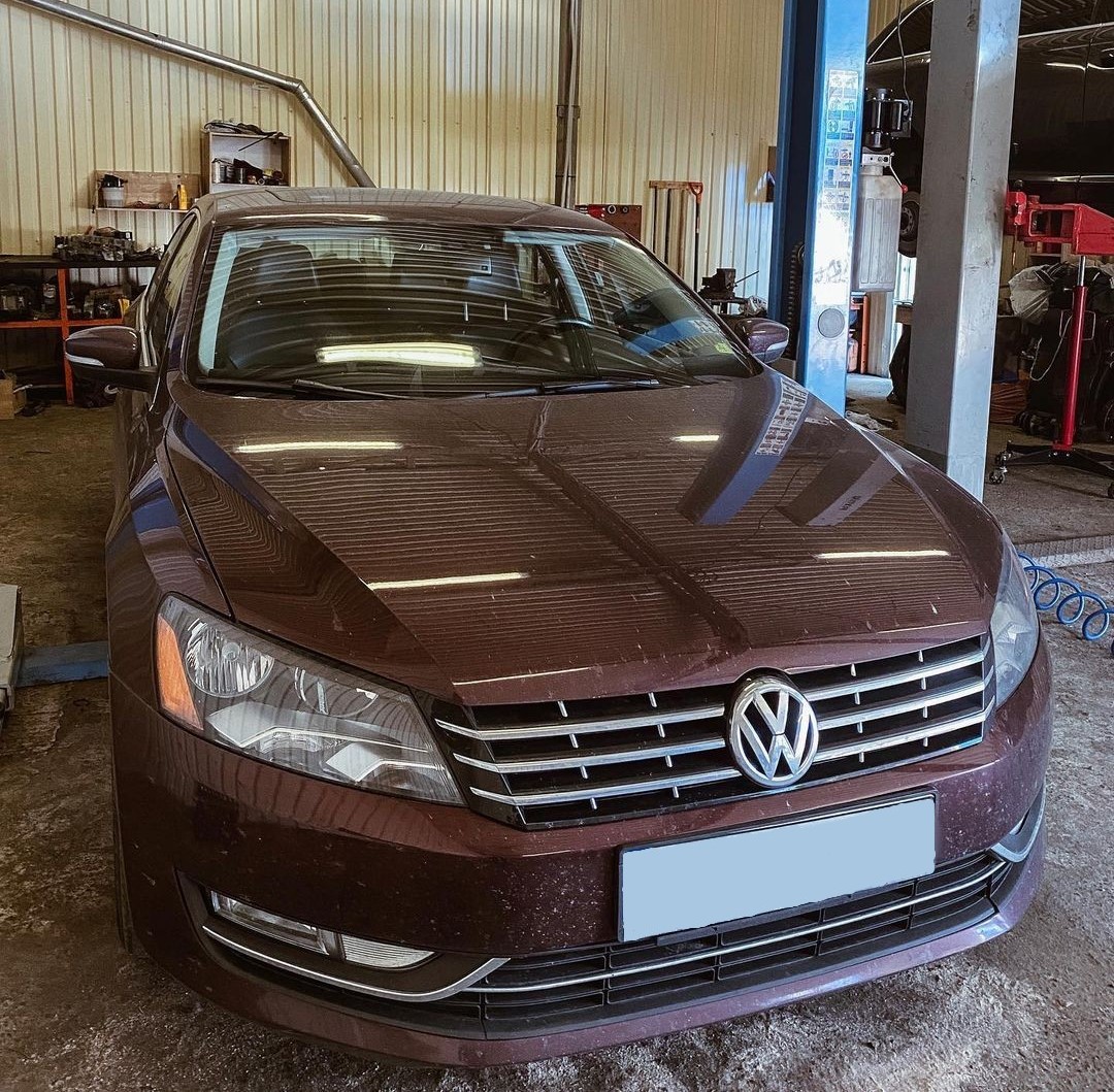 Фольксваген Пассат в автосервисе