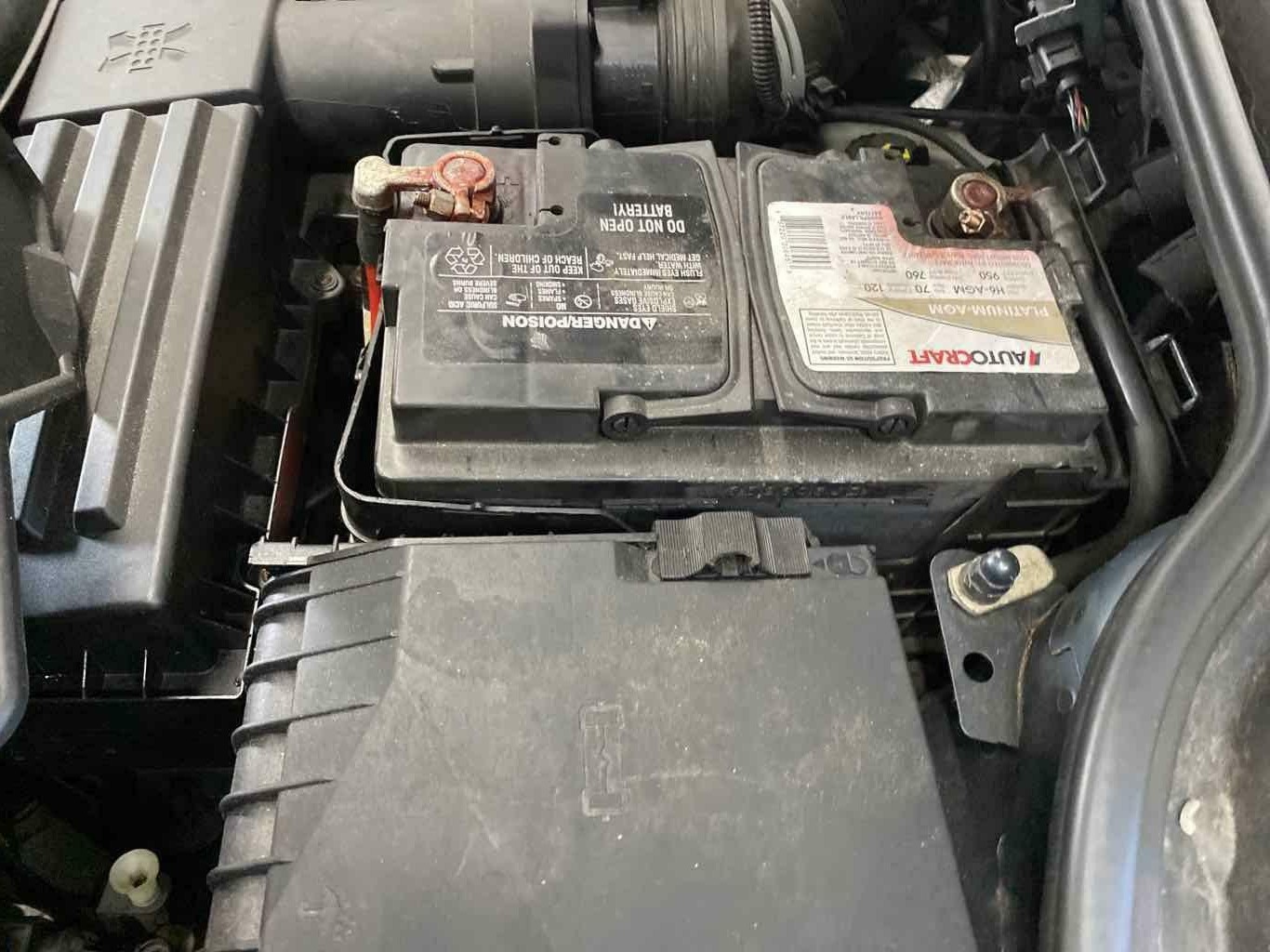 Замена аккумулятора Фольксваген