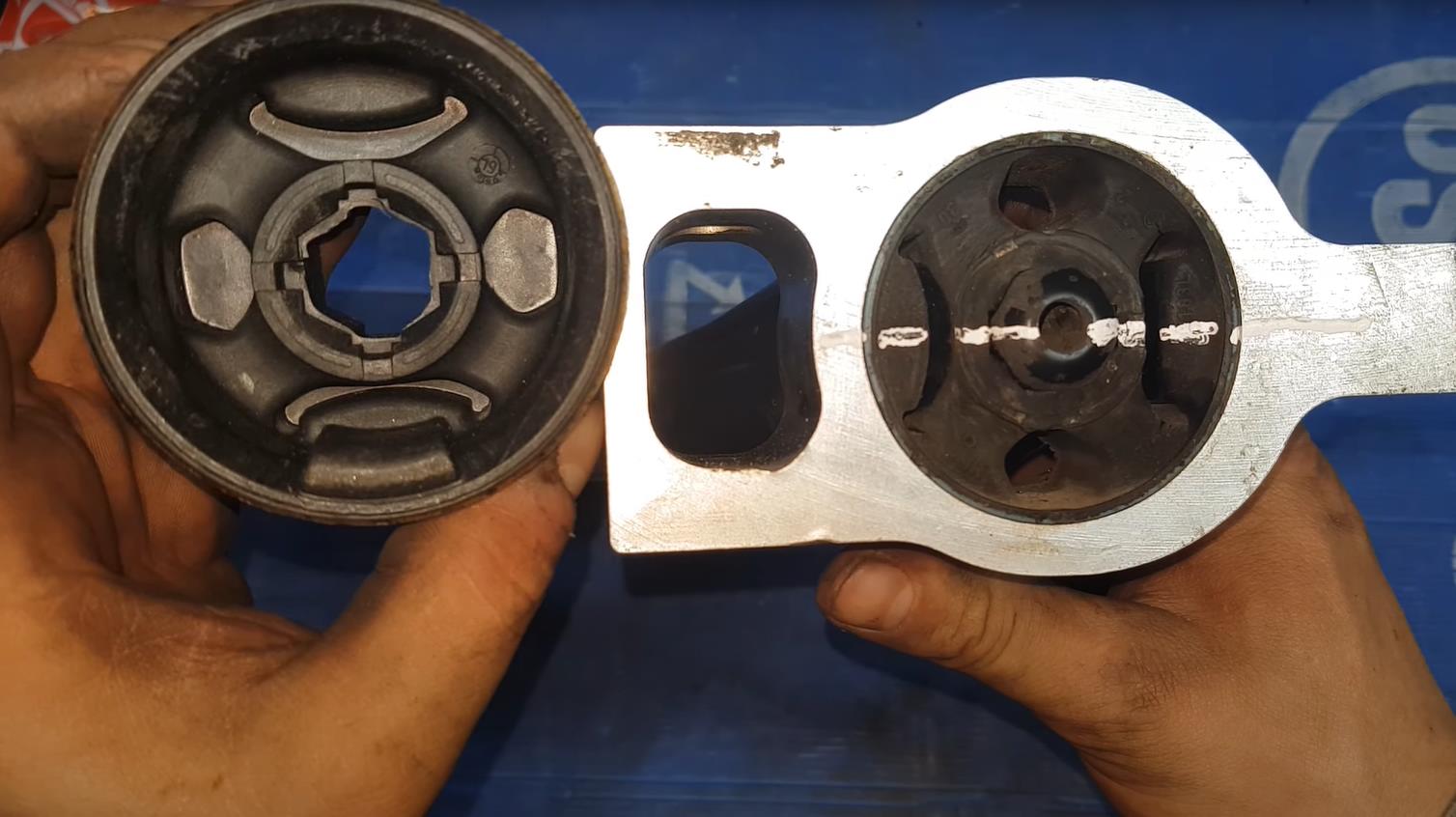 Замена сайлентблока рычага Тигуан