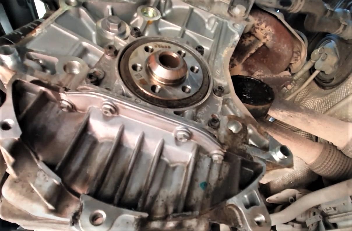 Замена заднего сальника коленвала Фольксваген Гольф