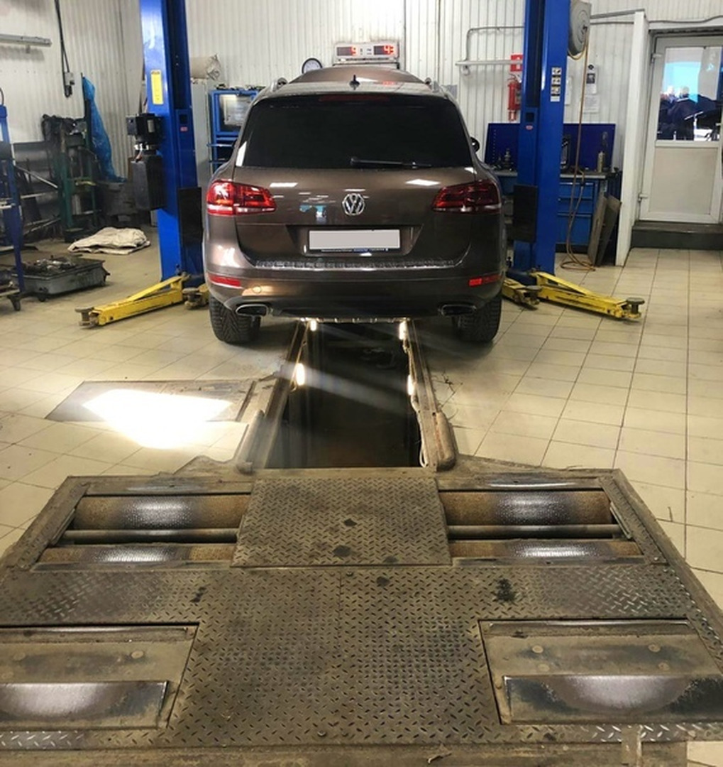 Тигуан в автосервисе