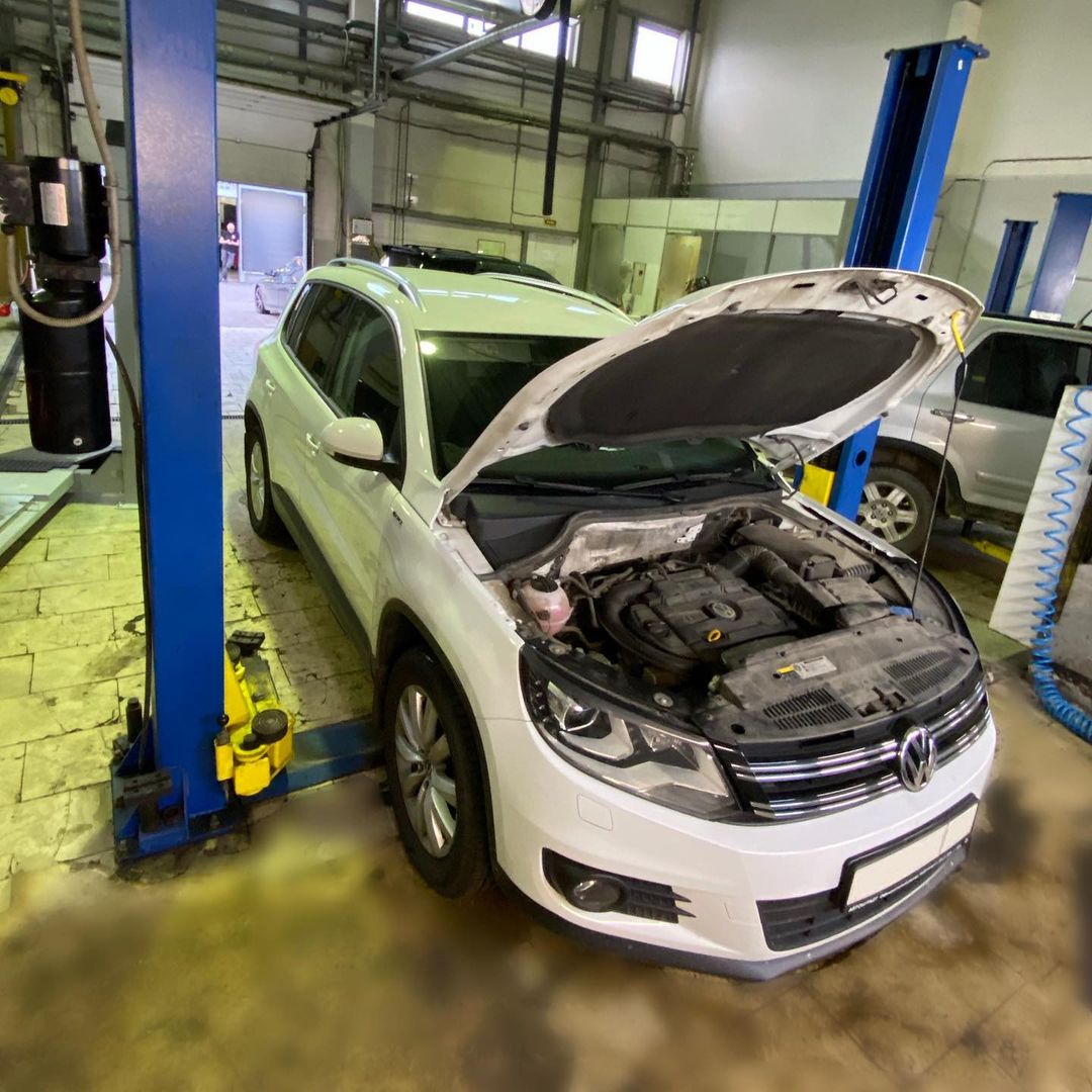 Тигуан в автосервисе