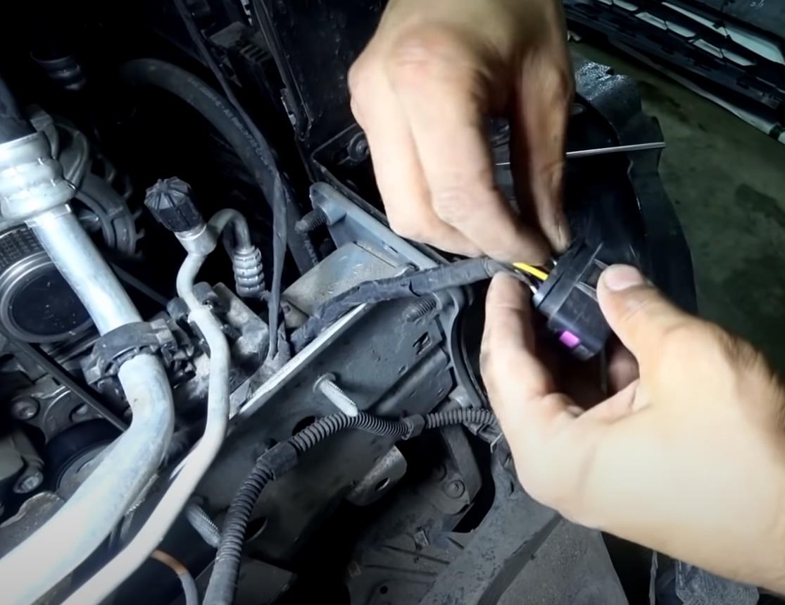 подключение фары Фольксваген