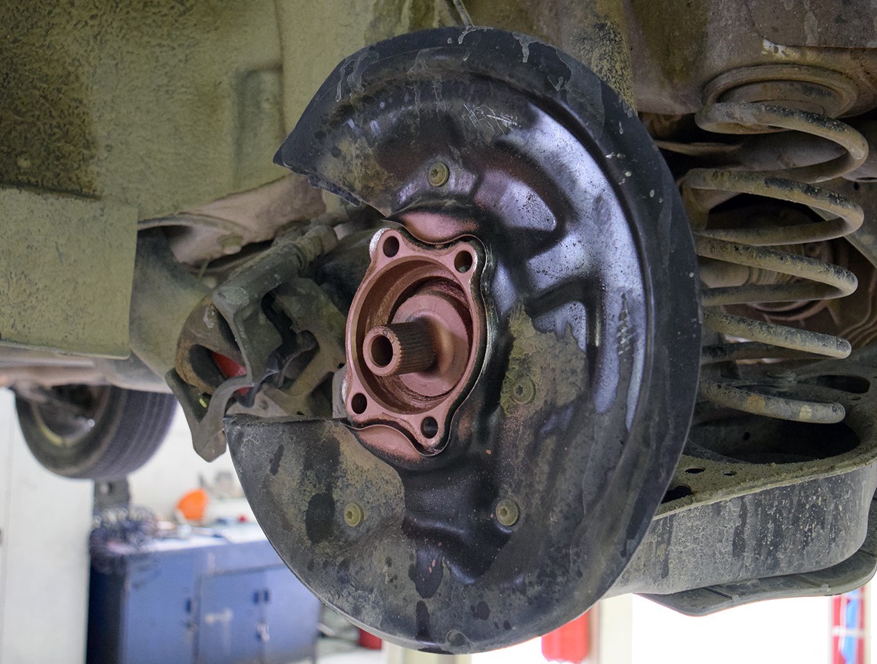 Замена подшипника задней ступицы Тигуан