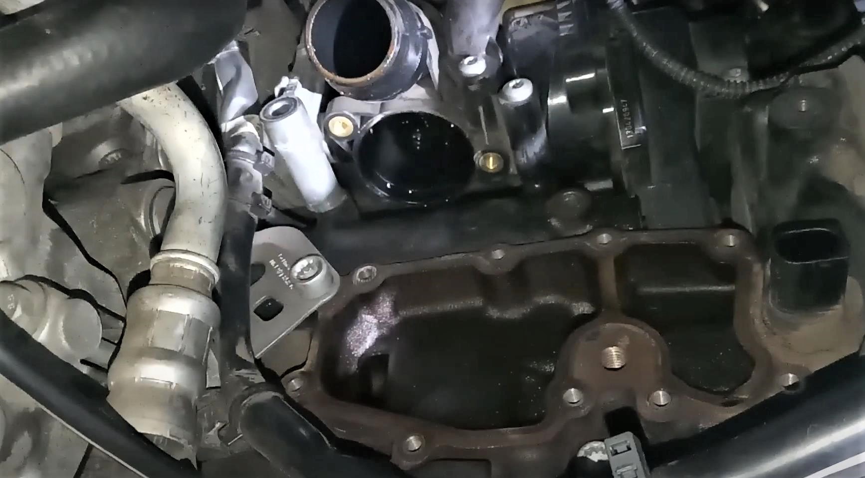 Замена термостата Фольксваген