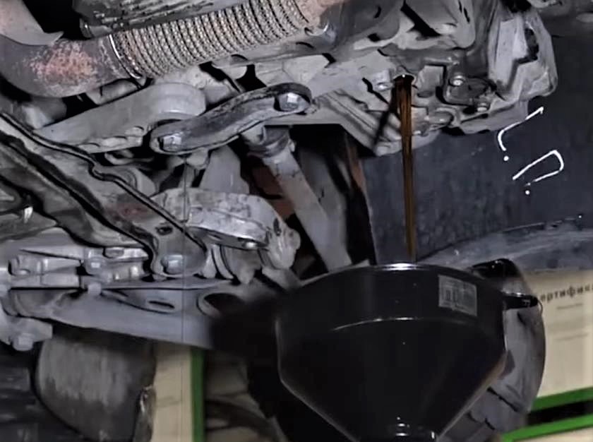 Замена масла в МКПП Фольксваген Таос