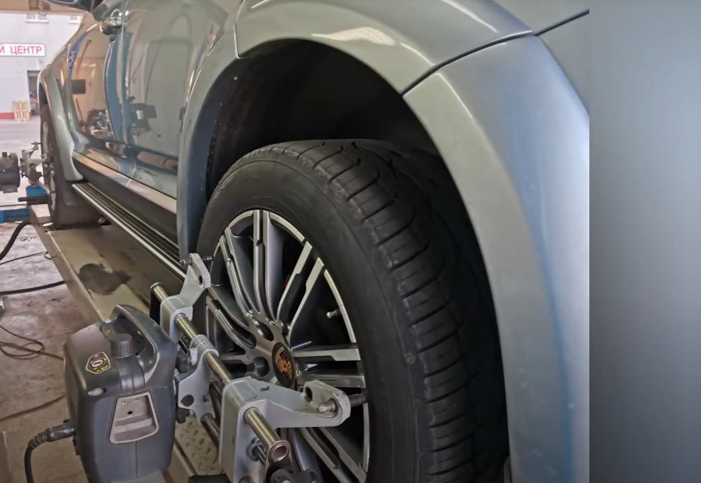 Сход развал Туарег