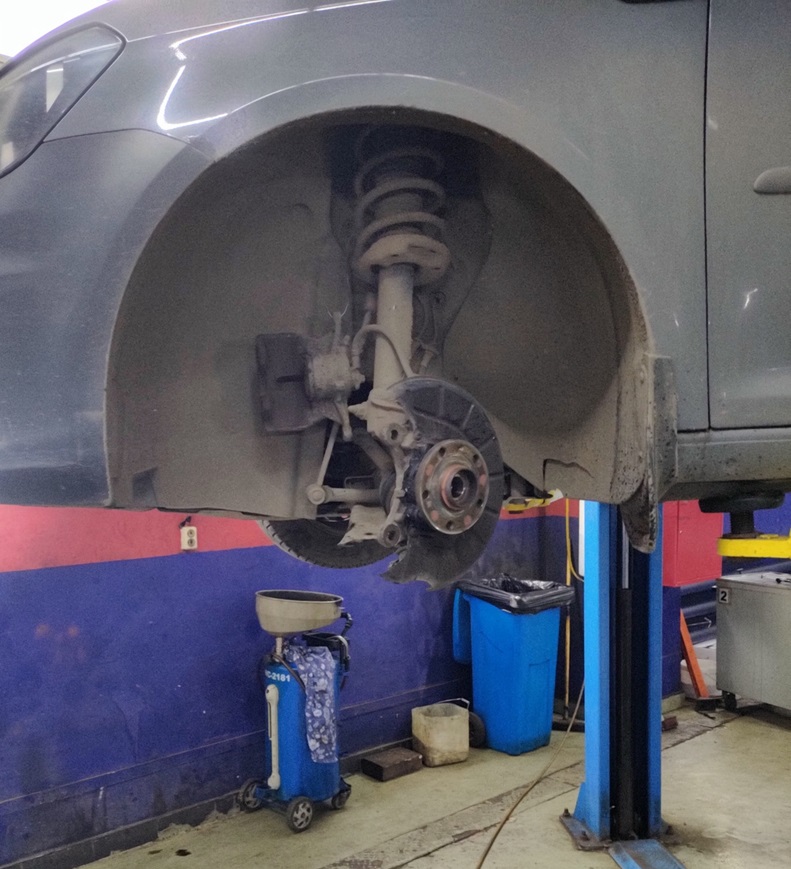 Замена ступичного подшипника Фольксваген Кадди