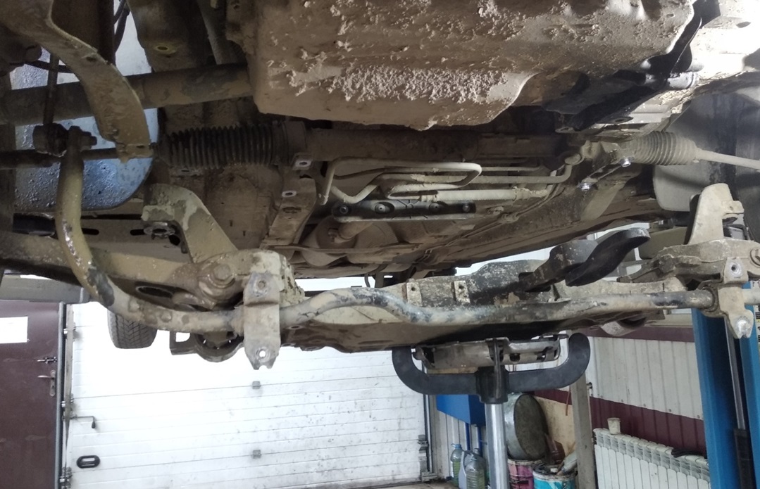 Замена втулок стабилизатора Фольксваген Кадди