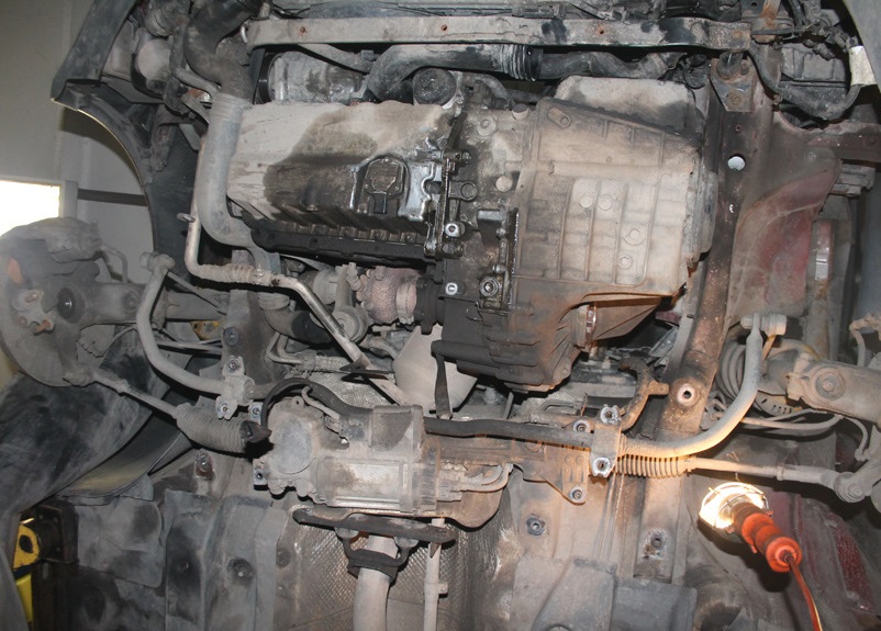 Замена заднего сальника коленвала Фольксваген Туран