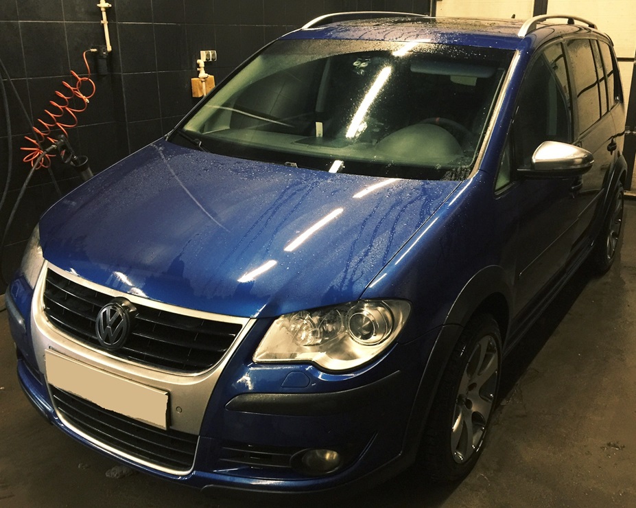 Фольксваген Туран готовится к замене ШРУСов