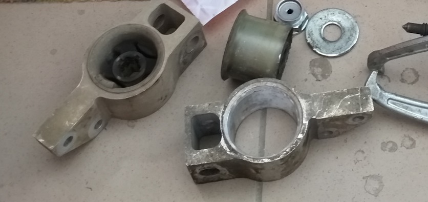 Замена сайлентблоков рычага Фольксваген Туран