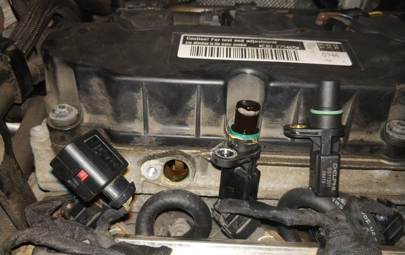 Замена датчика распредвала Фольксваген Джетта