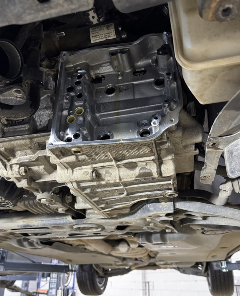 Диагностика DSG Фольксваген Тигуан с разборкой