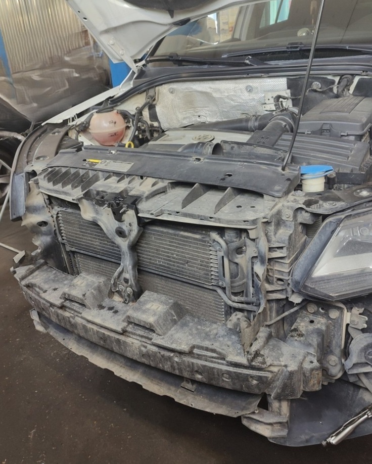 Замена радиатора кондиционера Фольксваген Тигуан