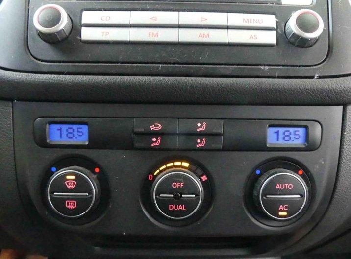 Работа климатической системы после заправки хладагентом