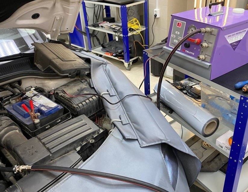 Промывка форсунок Фольксваген Пассат СС без снятия