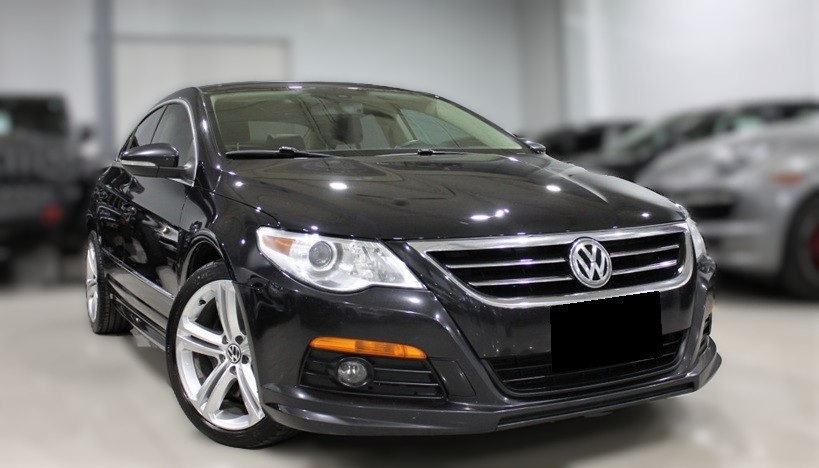 Фольксваген Пассат СС после замены ступицы в автотехцентре