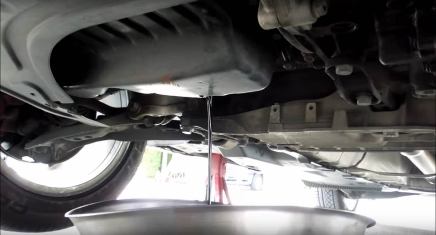 замена масла на Гольфе