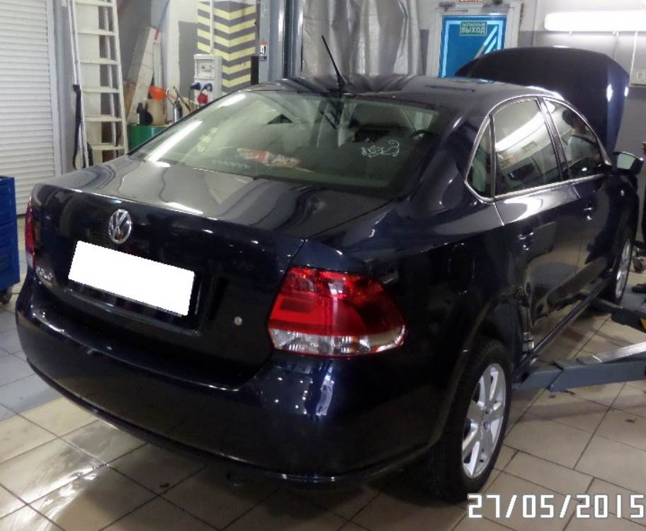 Фольксваген Поло в сервисе