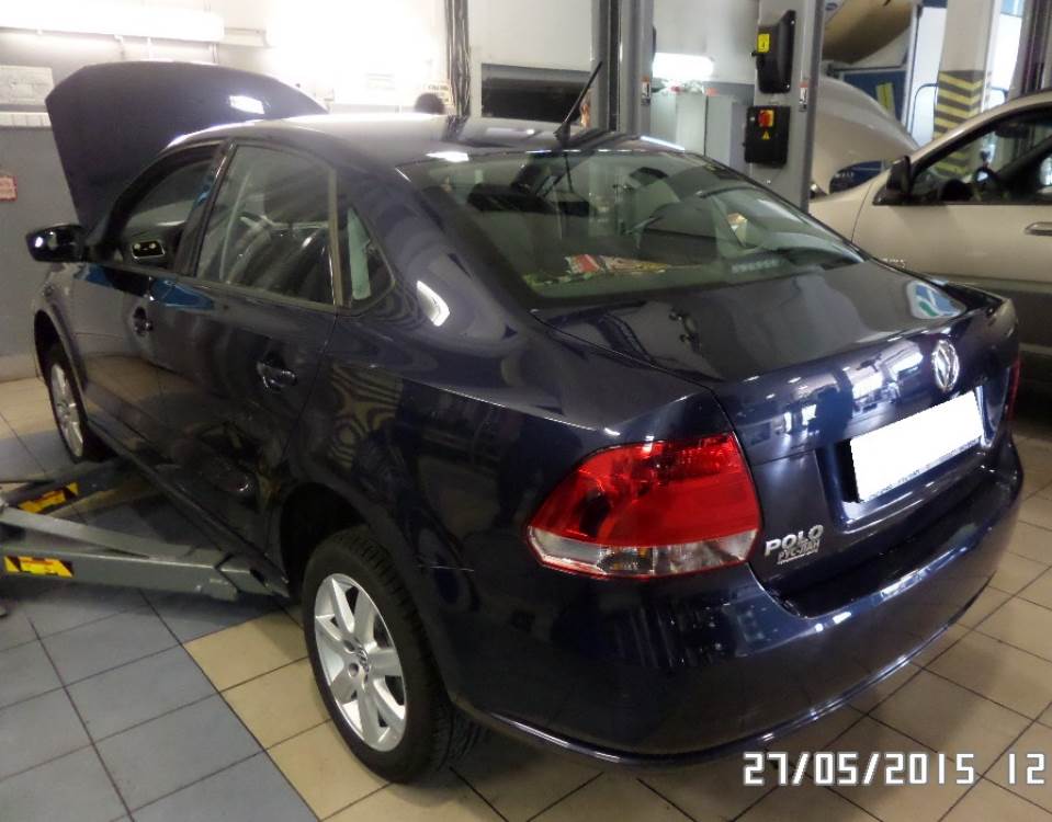 Фольксваген Поло в автотехцентре