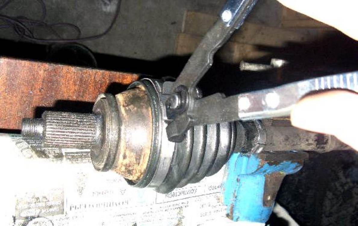 демонтаж ШРУСа