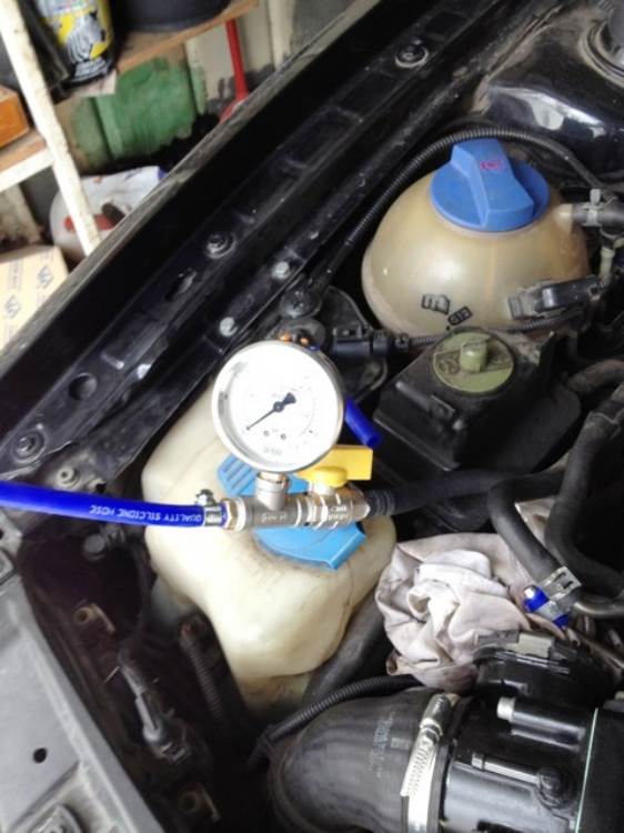 замер давления топливной системы