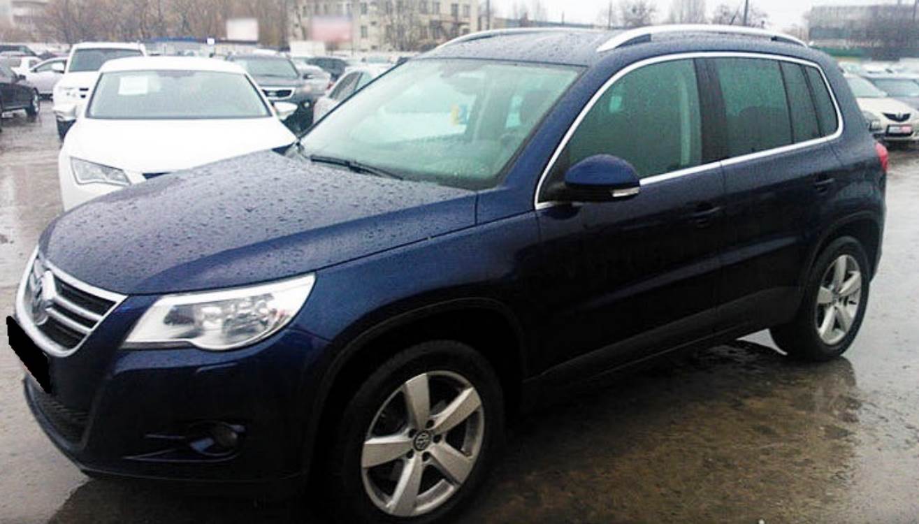 синий Тигуан