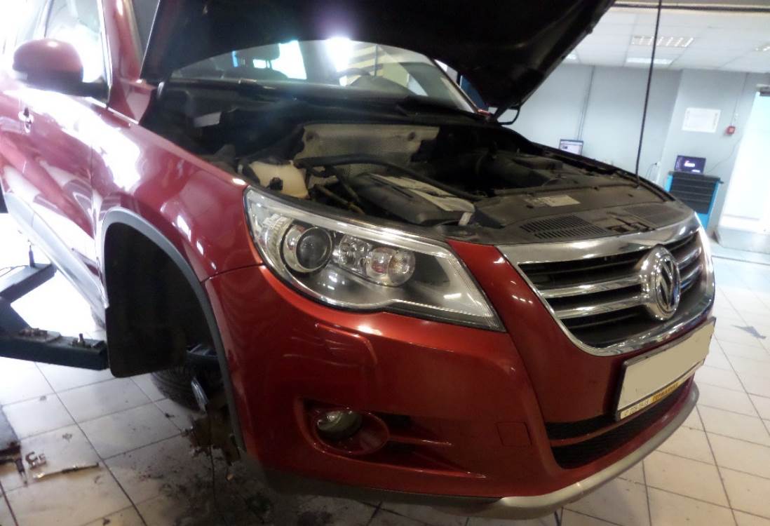 Фольксваген Тигуан на СТО