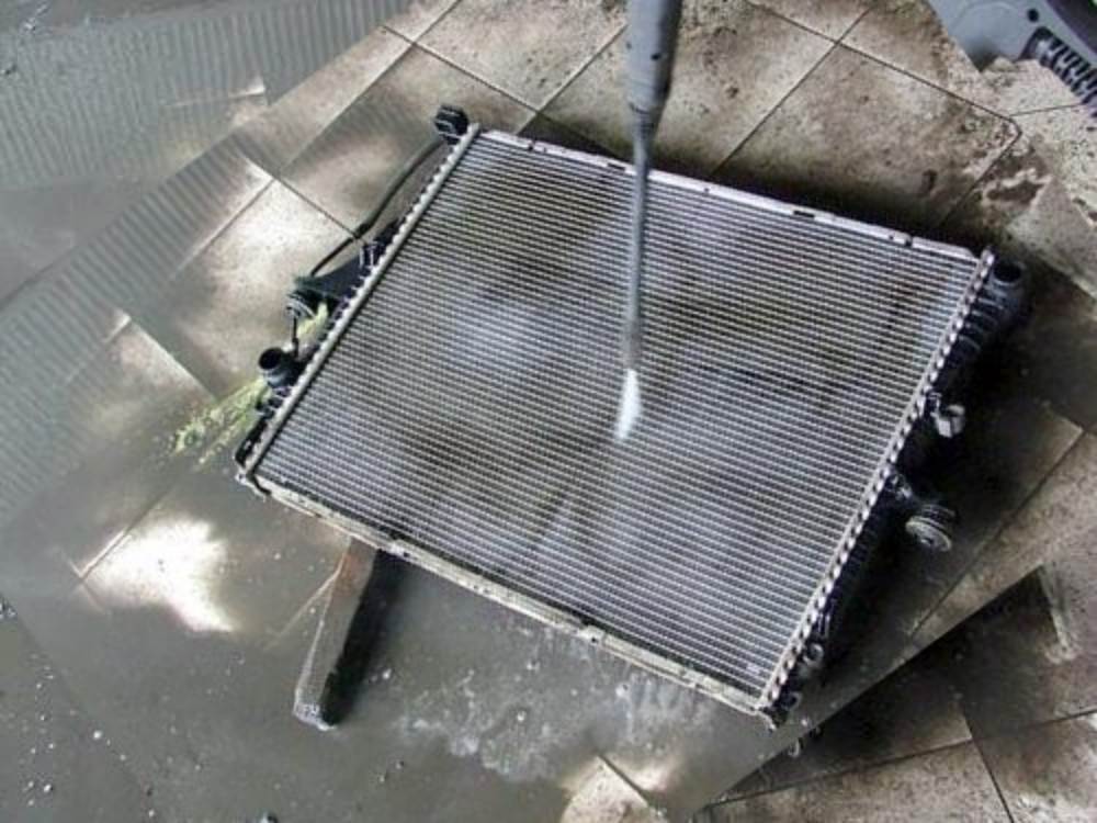 мойка радиатора