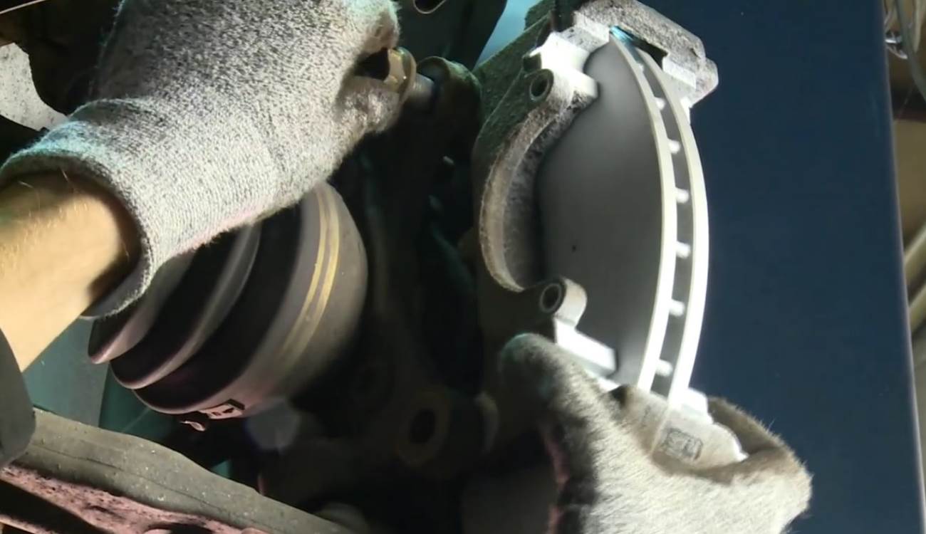 разборка суппорта